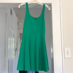 Green express dress worn once